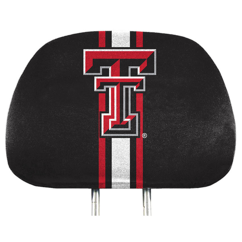 Texas Tech Red Raiders Printed Head Rest Covers