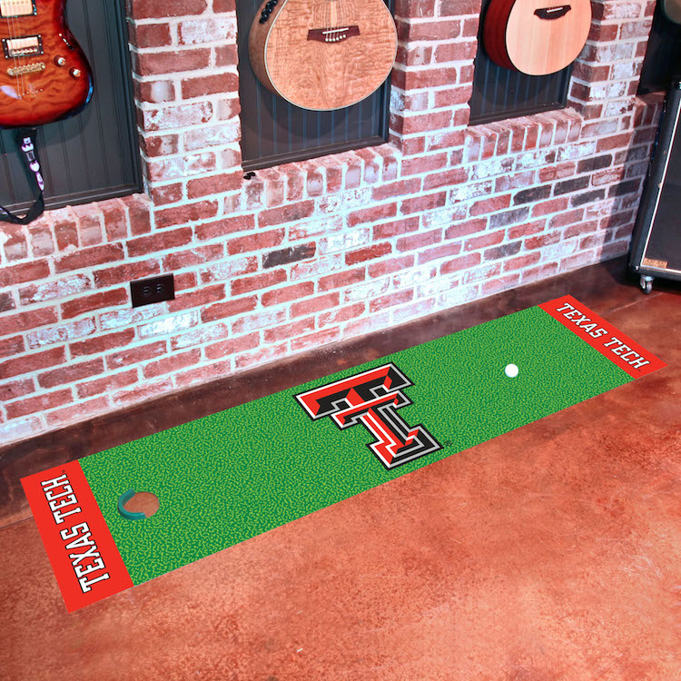 Texas Tech Red Raiders Putting Green Mat 18 x 72