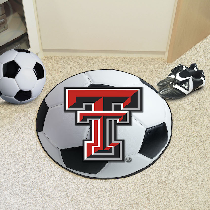 Texas Tech Red Raiders SOCCER BALL Mat