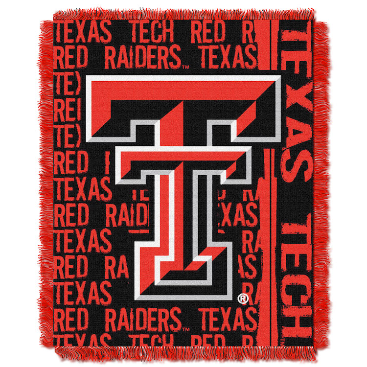 Texas Tech Red Raiders Double Play Tapestry Blanket 48 x 60