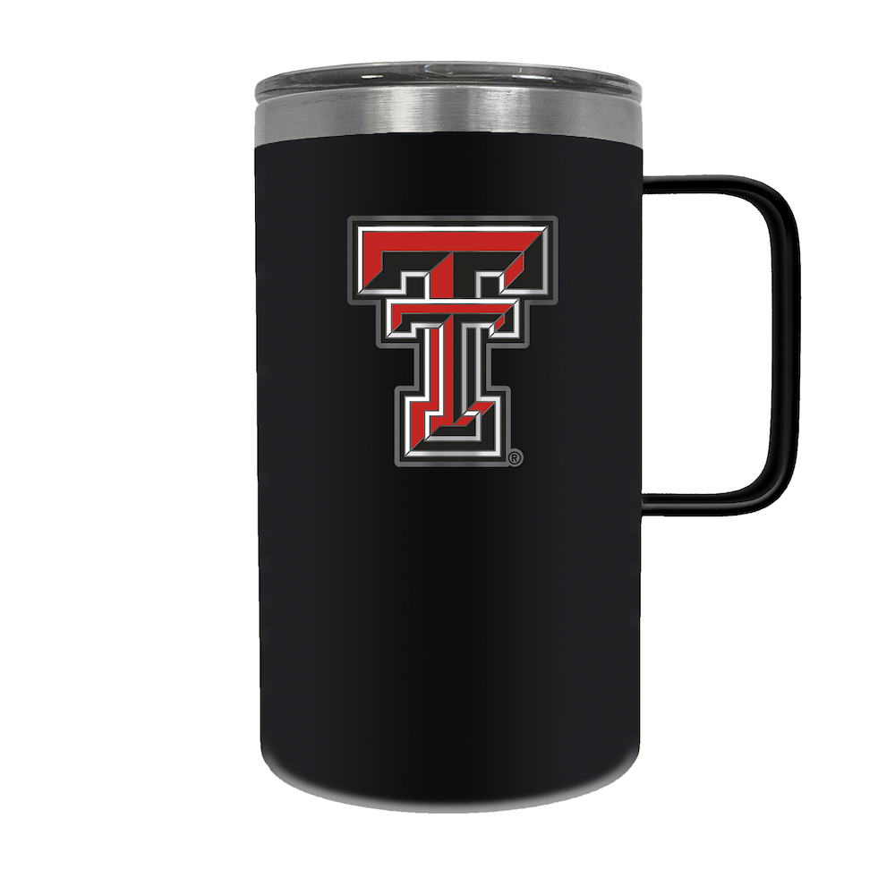 Texas Tech Red Raiders 18 oz HUSTLE Travel Mug - Team Color