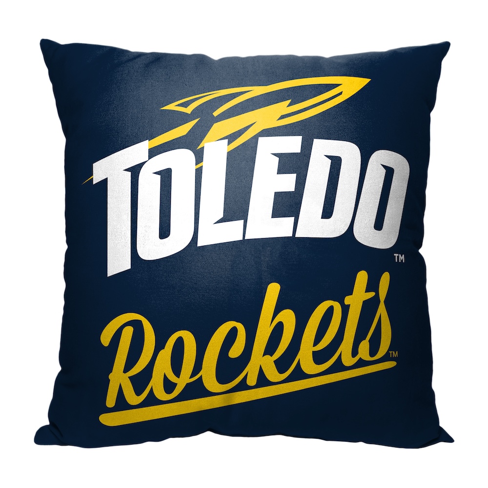 Toledo Rockets ALUMNI Decorative Throw Pillow 18 x 18 inch