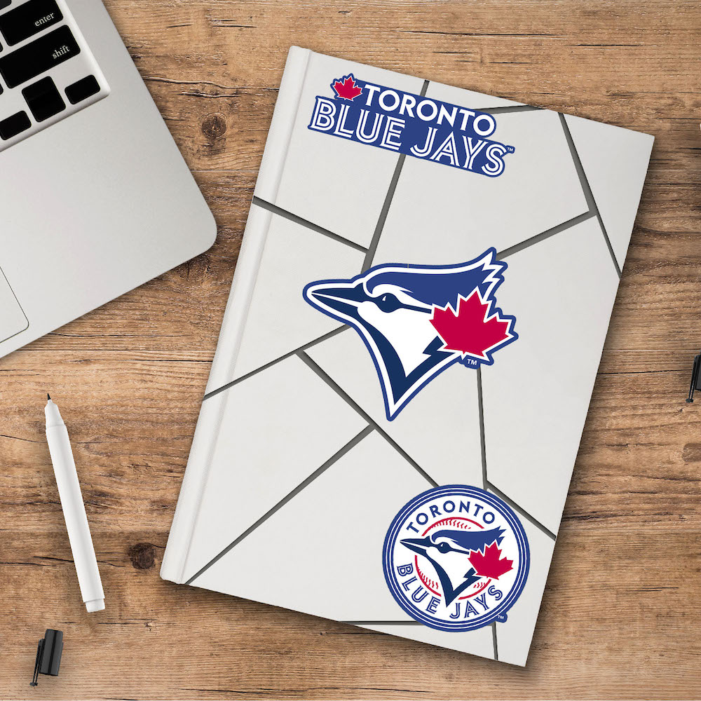 Toronto Blue Jays Team Logo Decal 3 Pack