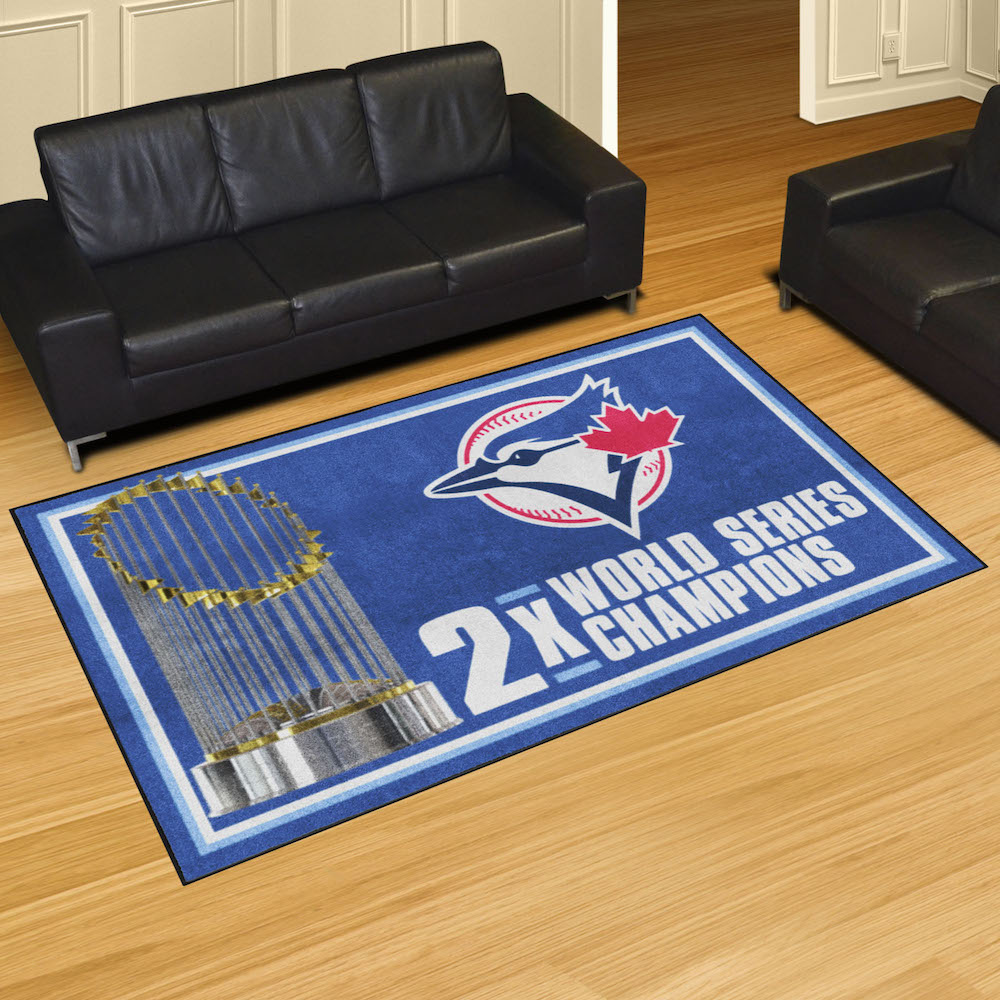 Toronto Blue Jays 5 x 8 DYNASTY Area Rug