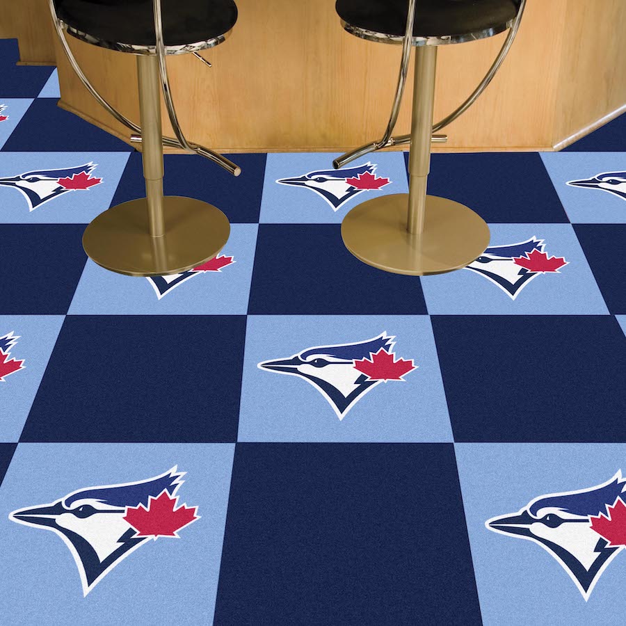 Toronto Blue Jays ALT LOGO Carpet Tiles 18x18 in.