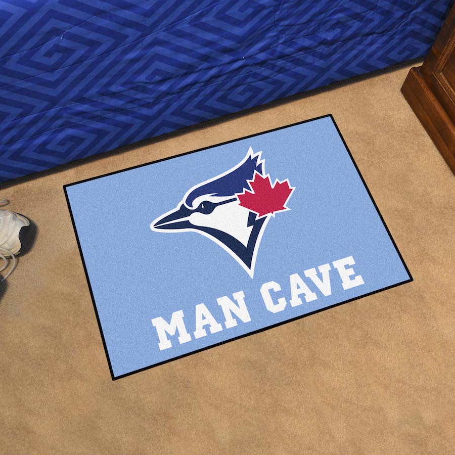 Toronto Blue Jays ALT LOGO MAN CAVE 20 x 30 STARTER Floor Mat