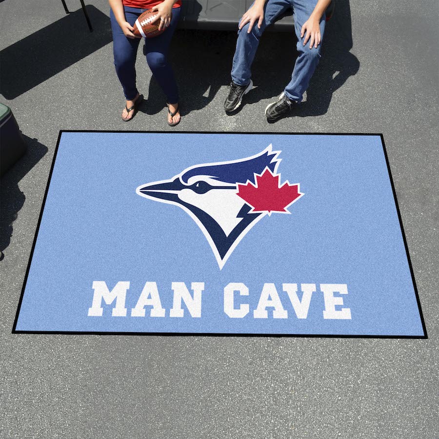 Toronto Blue Jays ALT LOGO UTILI-MAT 60 x 96 MAN CAVE Rug