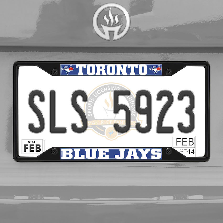 Toronto Blue Jays Black License Plate Frame