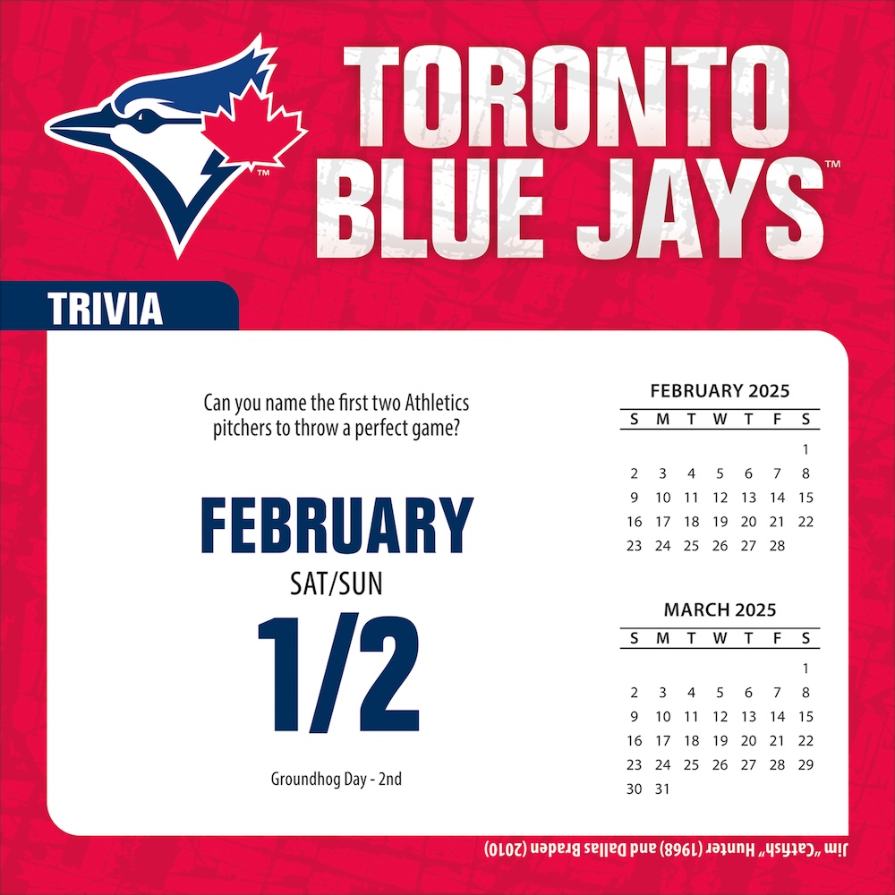 Toronto Blue Jays 2025 MLB Page-A-Day Box Calendar