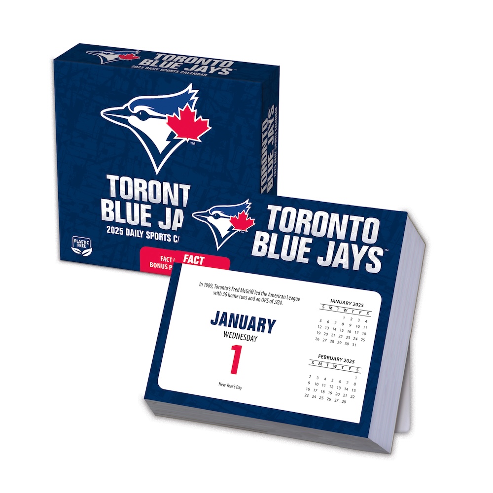 Toronto Blue Jays 2025 MLB Page-A-Day Box Calendar