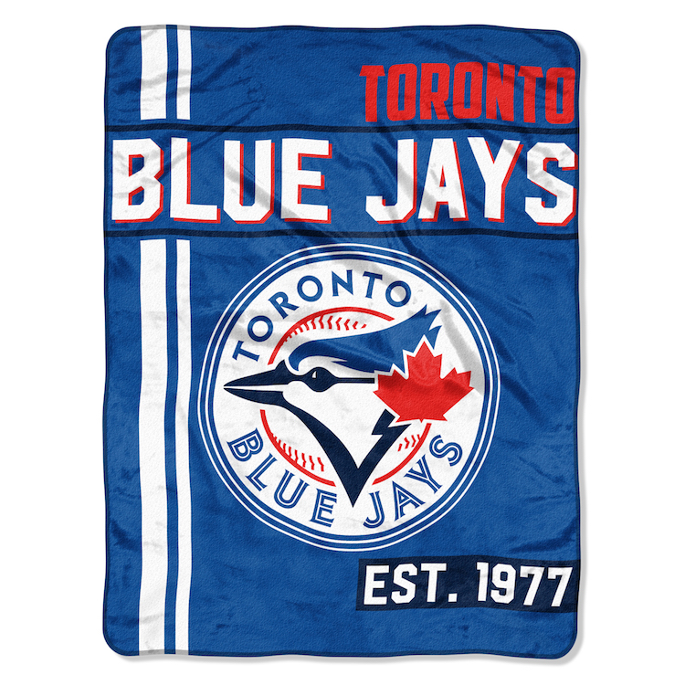 Toronto Blue Jays Micro Raschel 50 x 60 Team Blanket