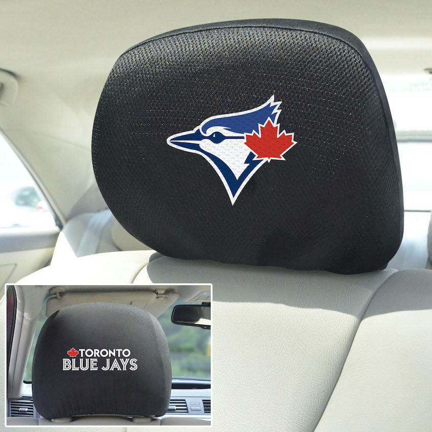 Toronto Blue Jays Head Rest Covers