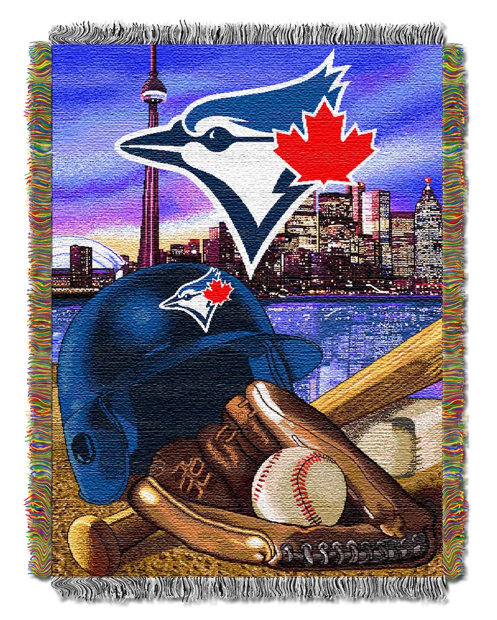 Toronto Blue Jays Home Field Advantage Series Tapestry Blanket 48 x 60