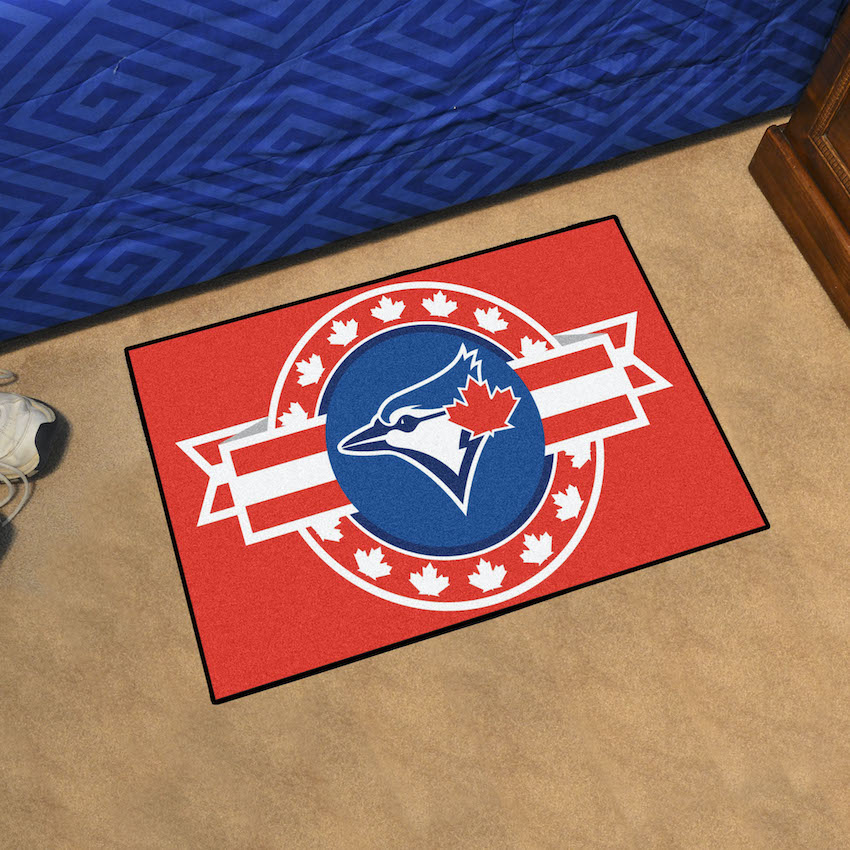 Toronto Blue Jays 20 x 30 PATRIOTIC Starter Floor Mat