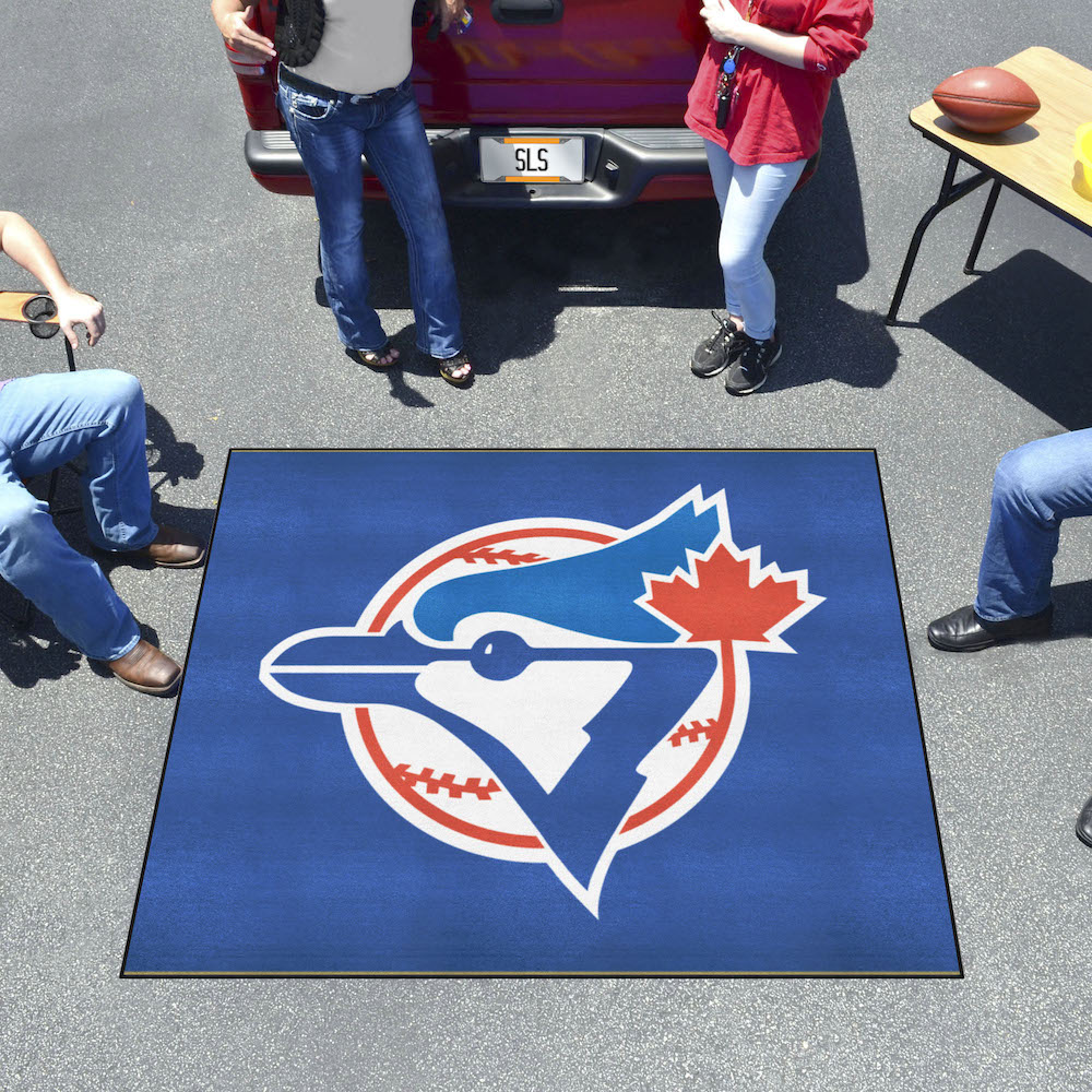 Toronto Blue Jays MLBCC Vintage TAILGATER 60 x 72 Rug Throwback Logo