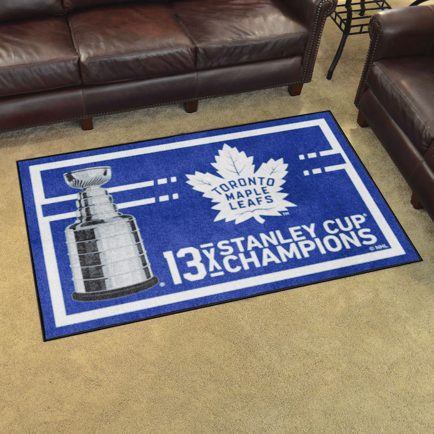 Toronto Maple Leafs 4 x 6 DYNASTY Area Rug