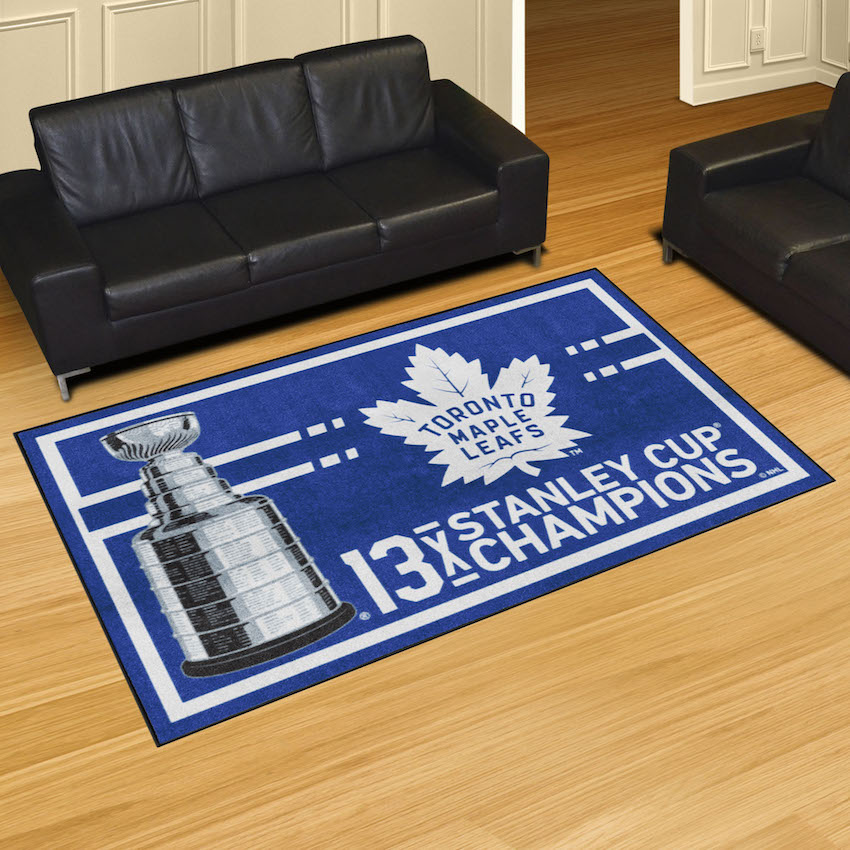 Toronto Maple Leafs 5 x 8 DYNASTY Area Rug