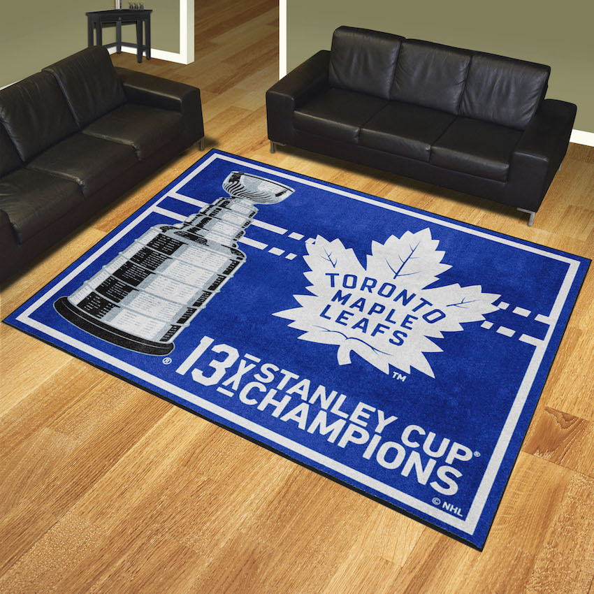 Toronto Maple Leafs 8 x 10 DYNASTY Area Rug