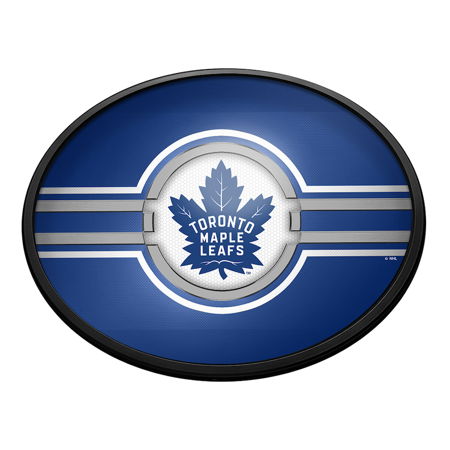 Toronto Maple Leafs Slimline LED Wall Sign ~ OVAL