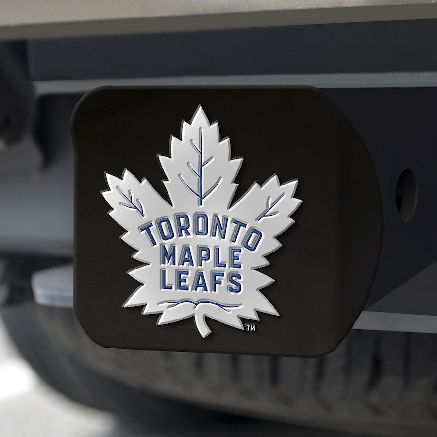 Toronto Maple Leafs Black and Color Trailer Hitch Cover