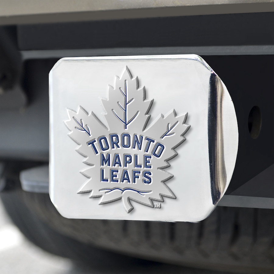 Toronto Maple Leafs Color Chrome Trailer Hitch Cover