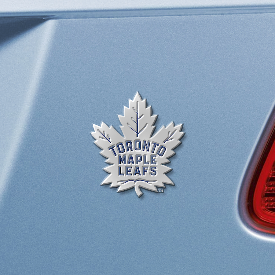 Toronto Maple Leafs Color Metal Auto Emblem