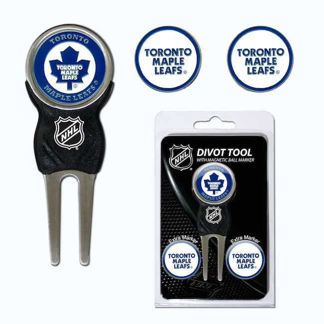 Toronto Maple Leafs 3 Marker Signature Divot Tool Pack