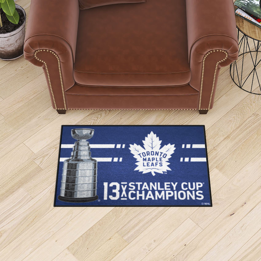 Toronto Maple Leafs DYNASTY Floor Mat - 20 x 30 inch Starter style