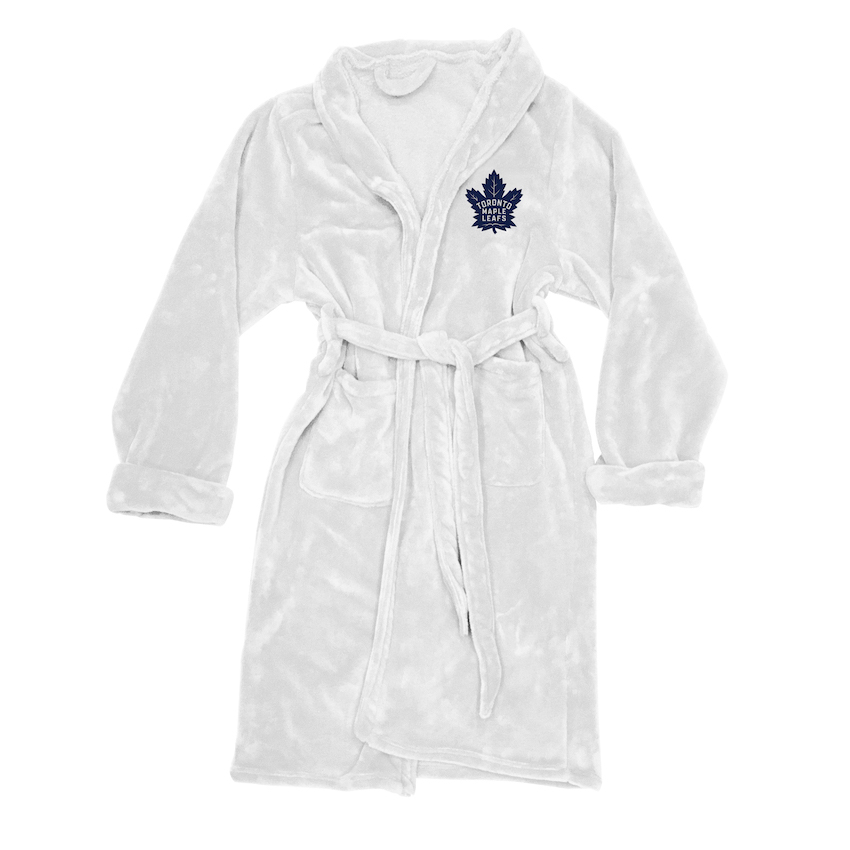 Toronto Maple Leafs Mens Silk Touch Bath Robe (L/XL)