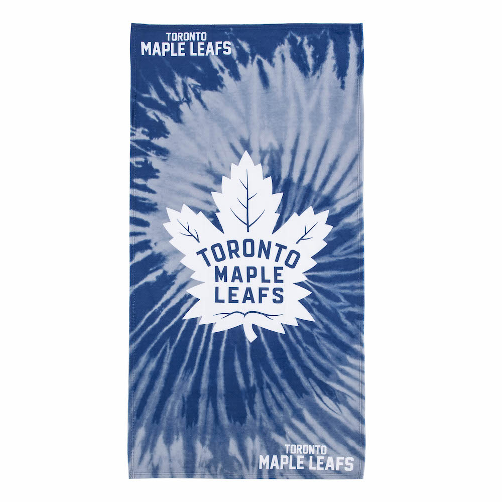 Toronto Maple Leafs Pyschedelic 30x60 Beach Towel