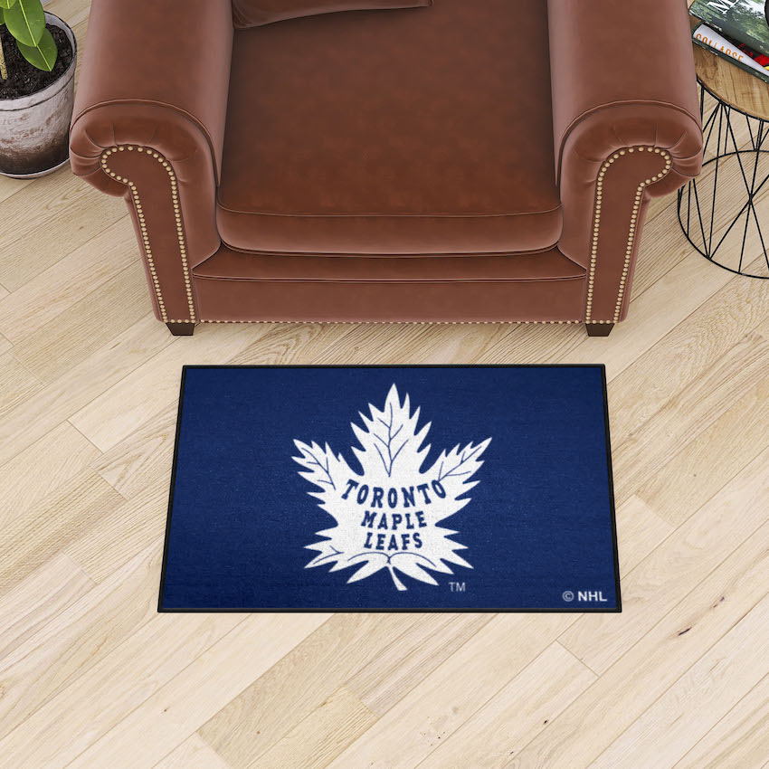 Toronto Maple Leafs Vintage 20 x 30 STARTER Floor Mat - Throwback NAME