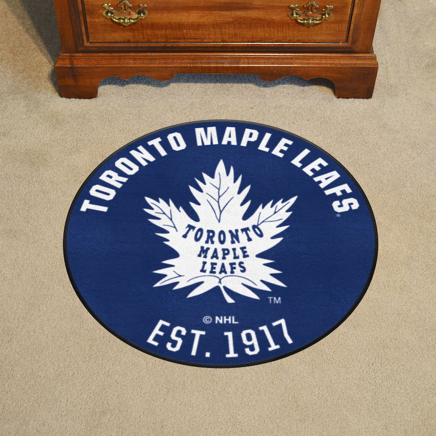 Toronto Maple Leafs Vintage Roundel Mat - Throwback Logo