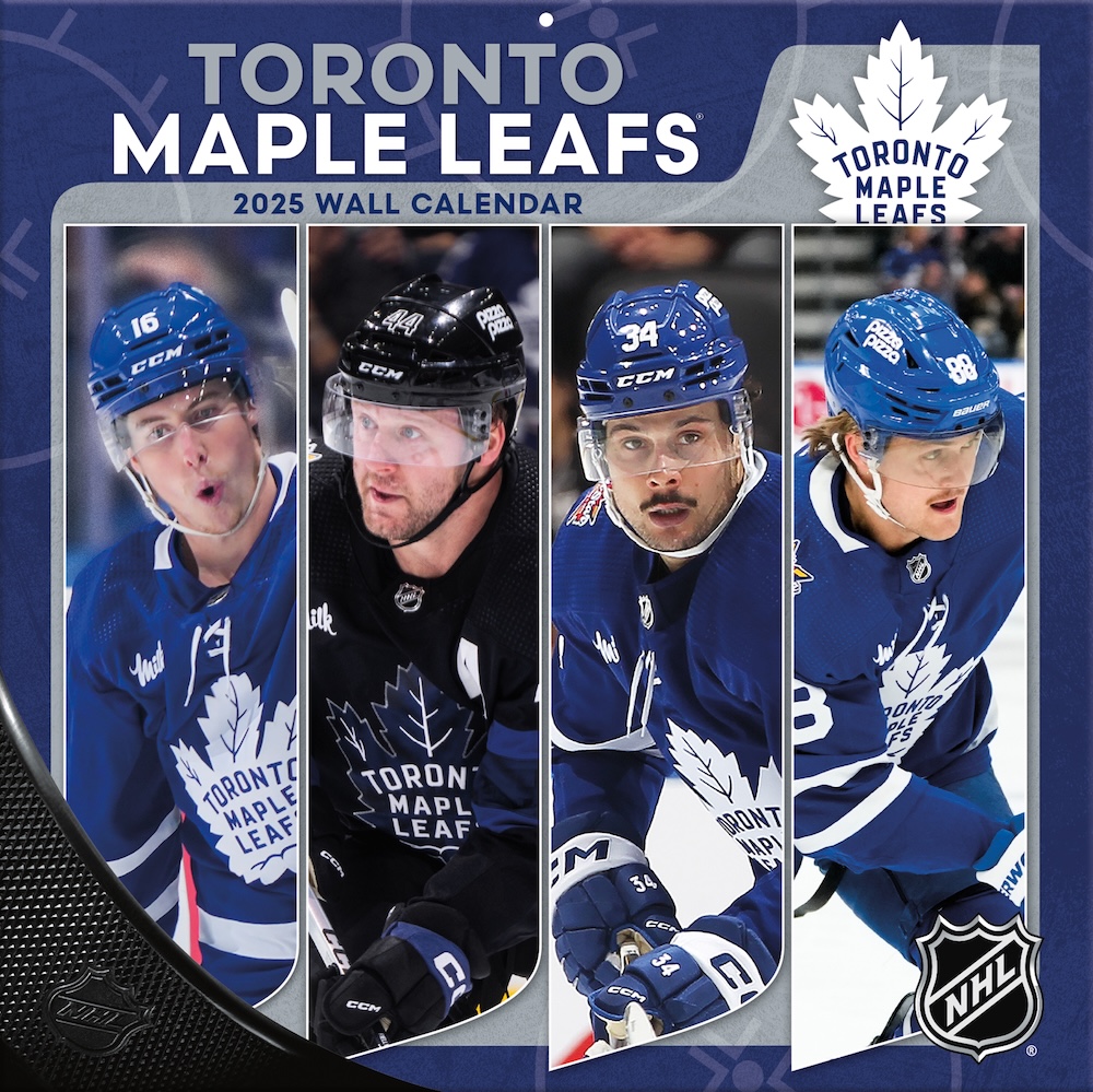 Toronto Maple Leafs 2025 NHL Team Wall Calendar