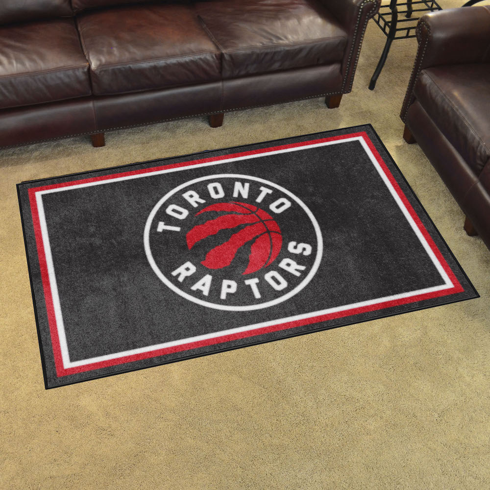 Toronto Raptors 4x6 Area Rug - 2nd Logo