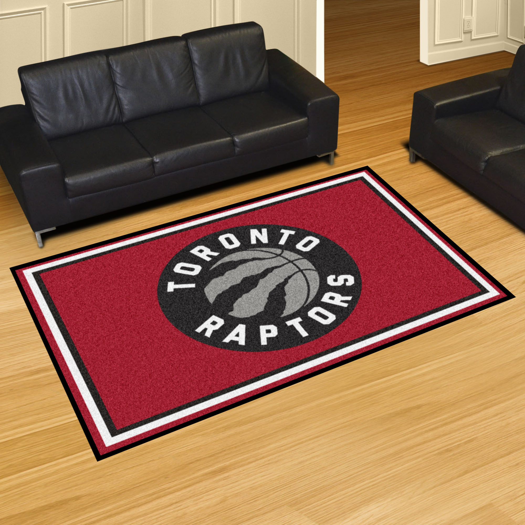 Toronto Raptors 5x8 Area Rug