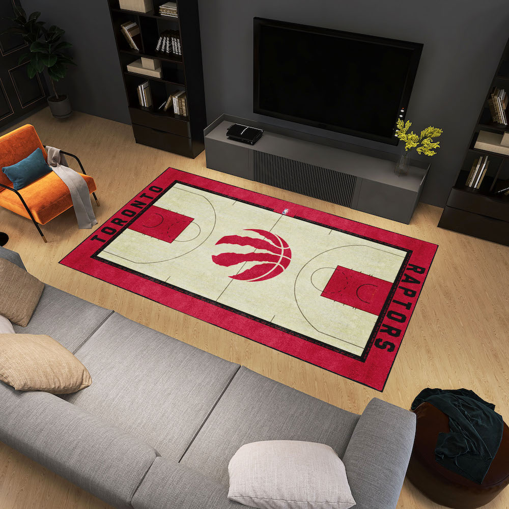 Toronto Raptors 6x10 Ft Ultra Plush Area Rug