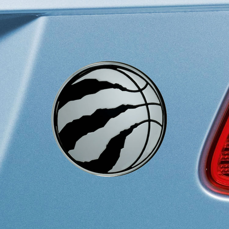 Toronto Raptors Metal Auto Emblem