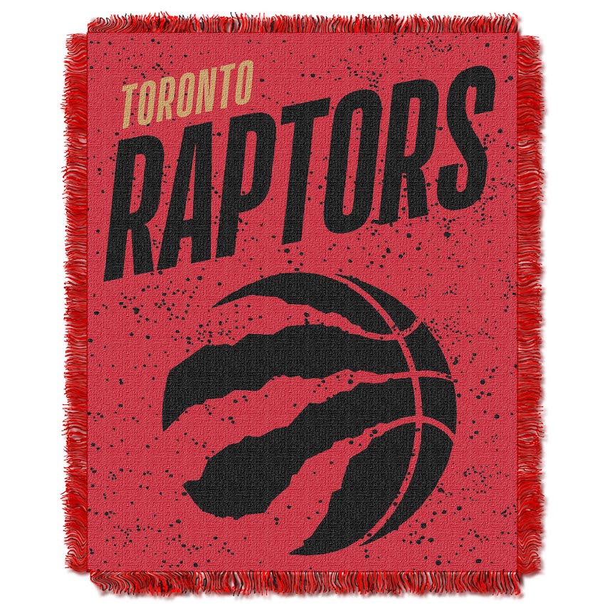 Toronto Raptors Double Play Tapestry Blanket 48 x 60