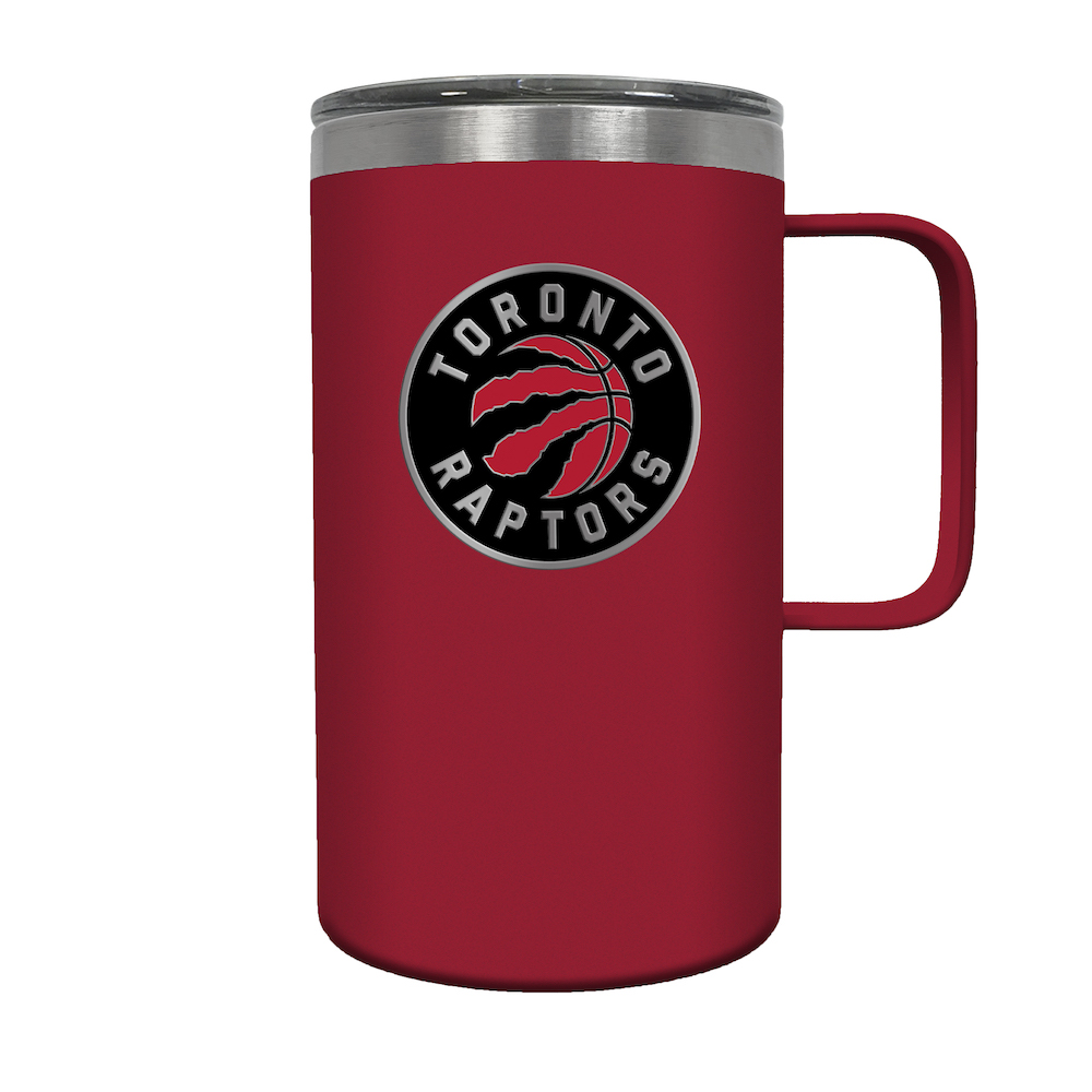 Toronto Raptors 18 oz HUSTLE Travel Mug - Team Color