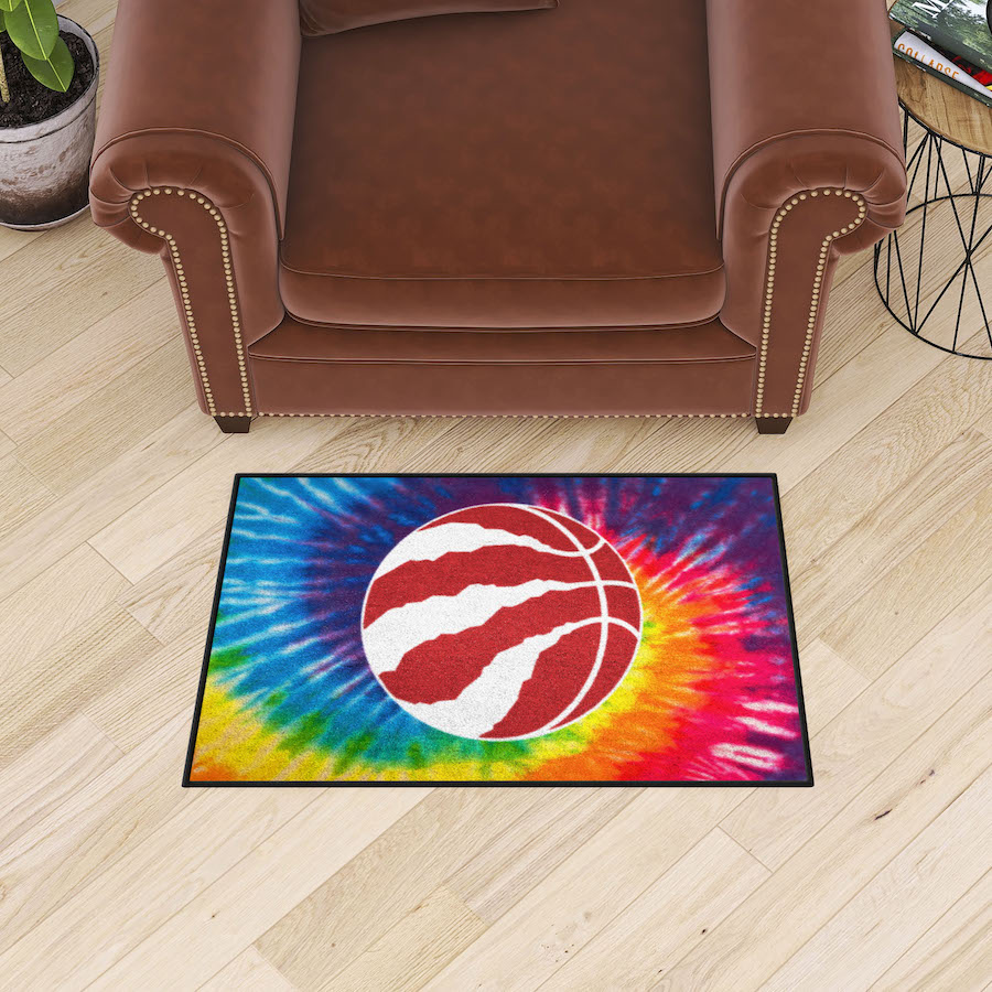 Toronto Raptors TIE-DIE 20 x 30 Starter Floor Mat