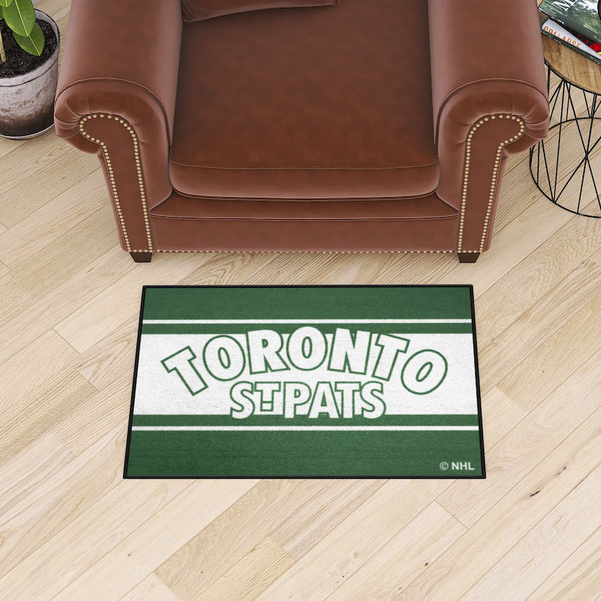 Toronto St. Pats Vintage 20 x 30 STARTER Floor Mat - Throwback NAME