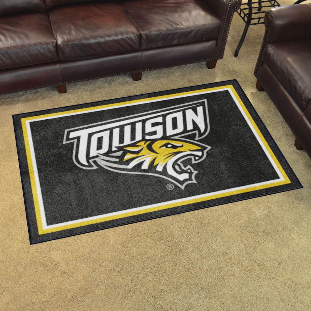 Towson Tigers 4x6 Area Rug