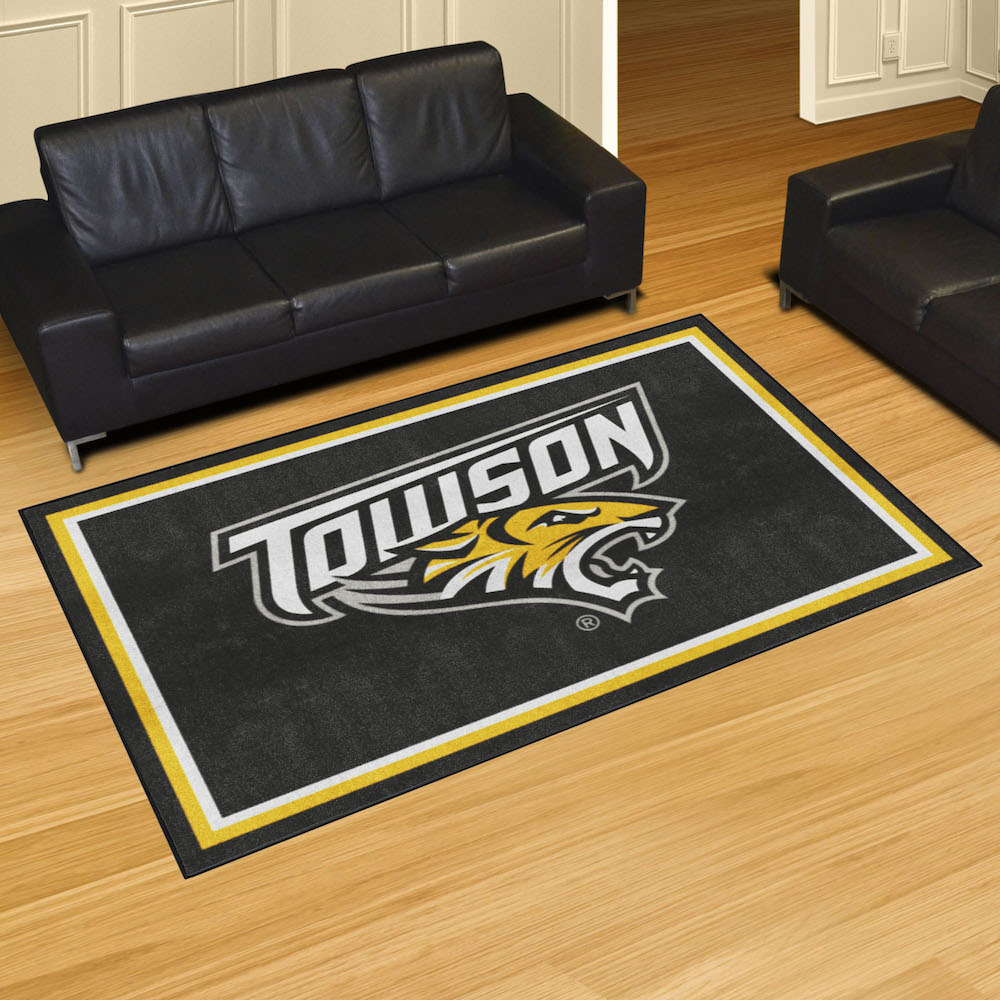 Towson Tigers 5x8 Area Rug