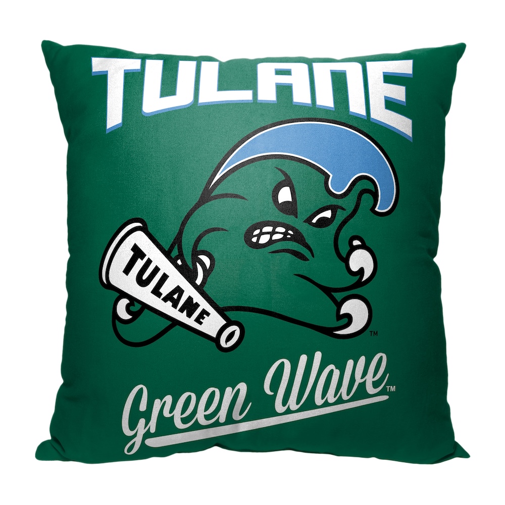 Tulane Green Wave ALUMNI Decorative Throw Pillow 18 x 18 inch