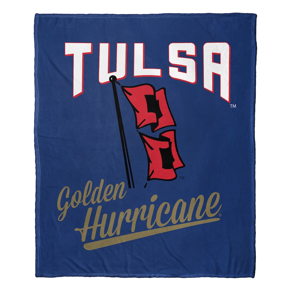 Tulsa Golden Hurricane ALUMNI Silk Touch Throw Blanket 50 x 60 inch