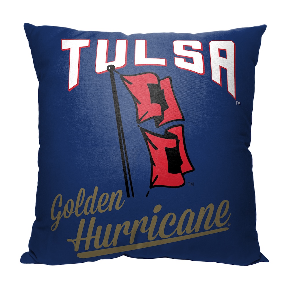 Tulsa Golden Hurricane ALUMNI Decorative Throw Pillow 18 x 18 inch