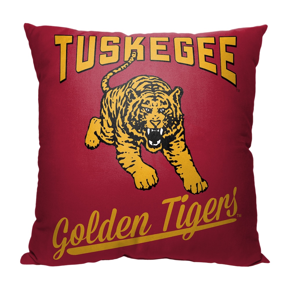 Tuskegee Golden Tigers ALUMNI Decorative Throw Pillow 18 x 18 inch