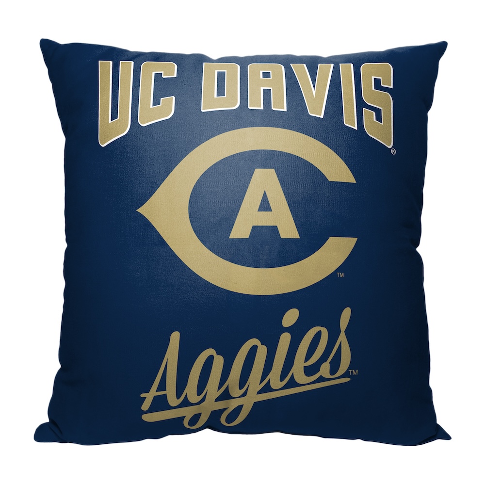 UC Davis Aggies ALUMNI Decorative Throw Pillow 18 x 18 inch