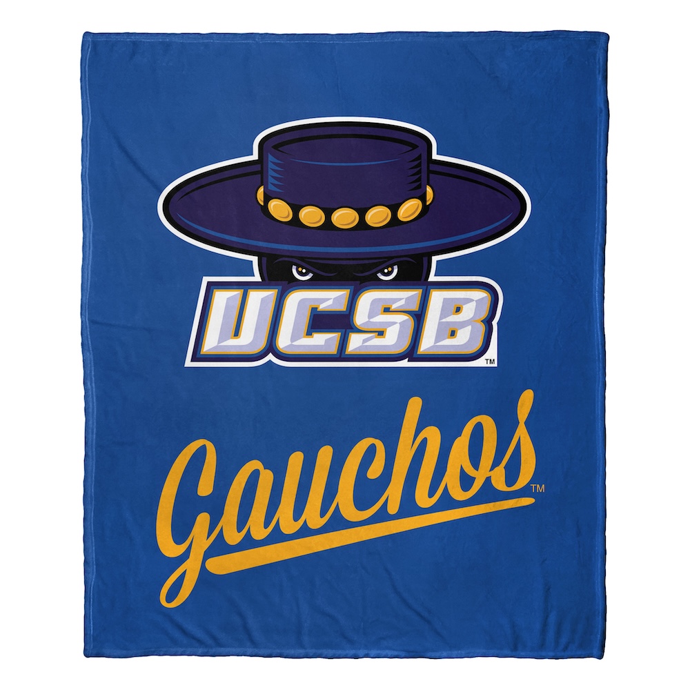 UC Santa Barbara Gauchos ALUMNI Silk Touch Throw Blanket 50 x 60 inch