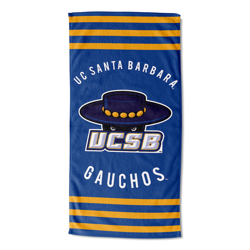 UC Santa Barbara Gauchos Beach Towel